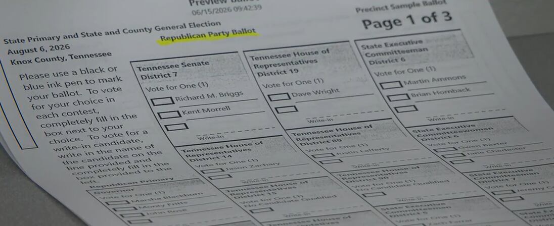 Knox County early voting turnout up 36% compared to 2018