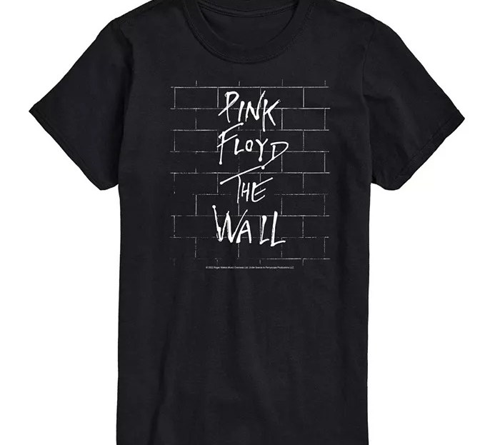 Buy Pink Floyd The Wall Men's Short Sleeve Band Tee Online