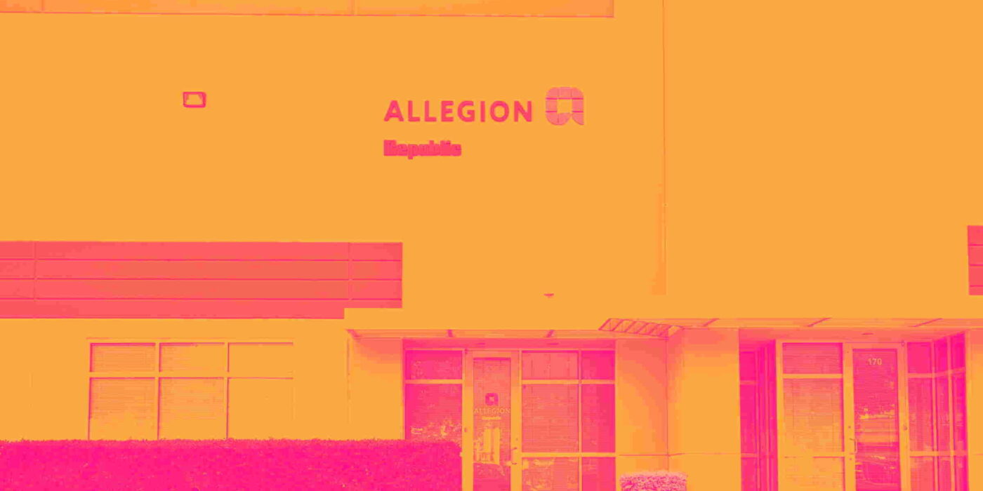 Earnings to watch: Allegion (ALLE) reports Q2 results tomorrow
