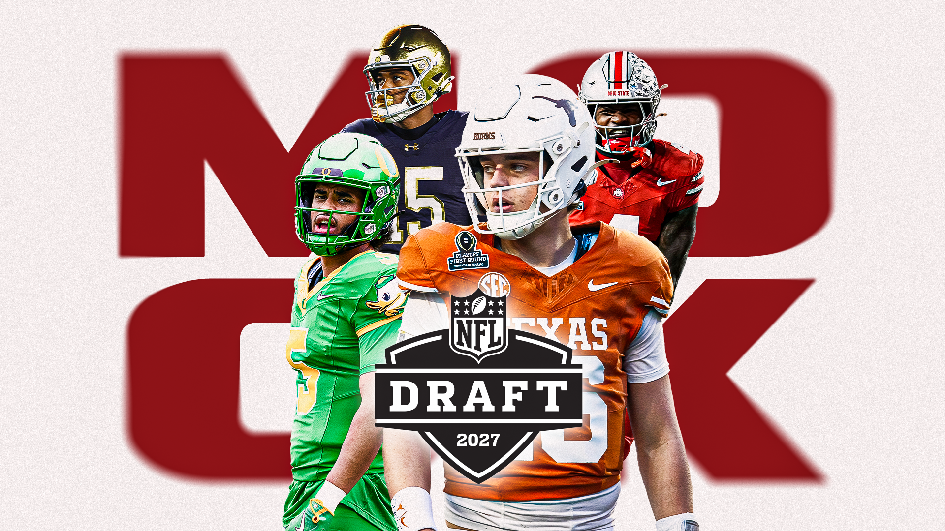 2027 NFL draft: Pre-training camp one-round mock draft