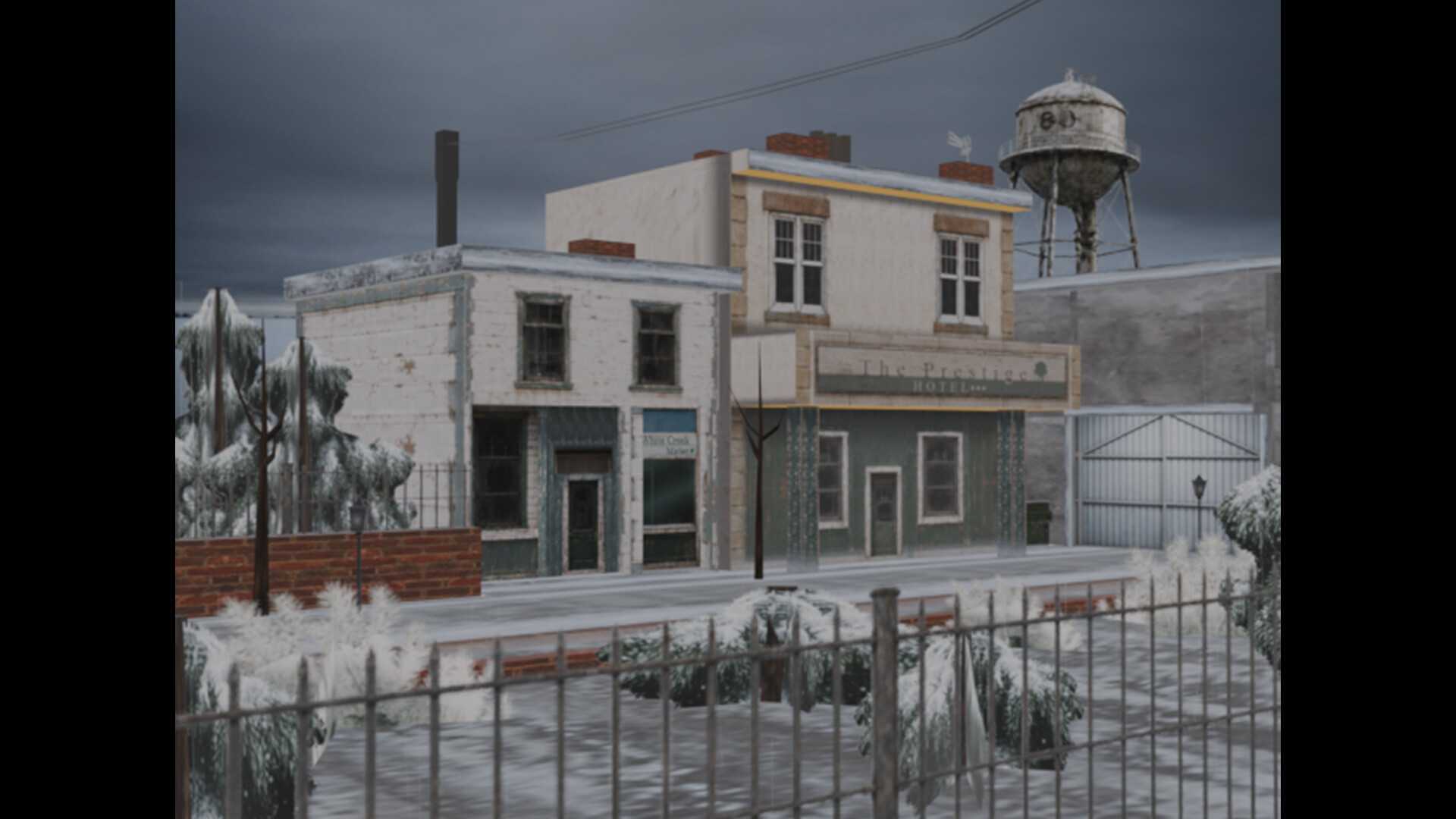 A town street in White Creek