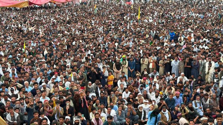 Crowd of JAAC protesters. [courtesy jaac]