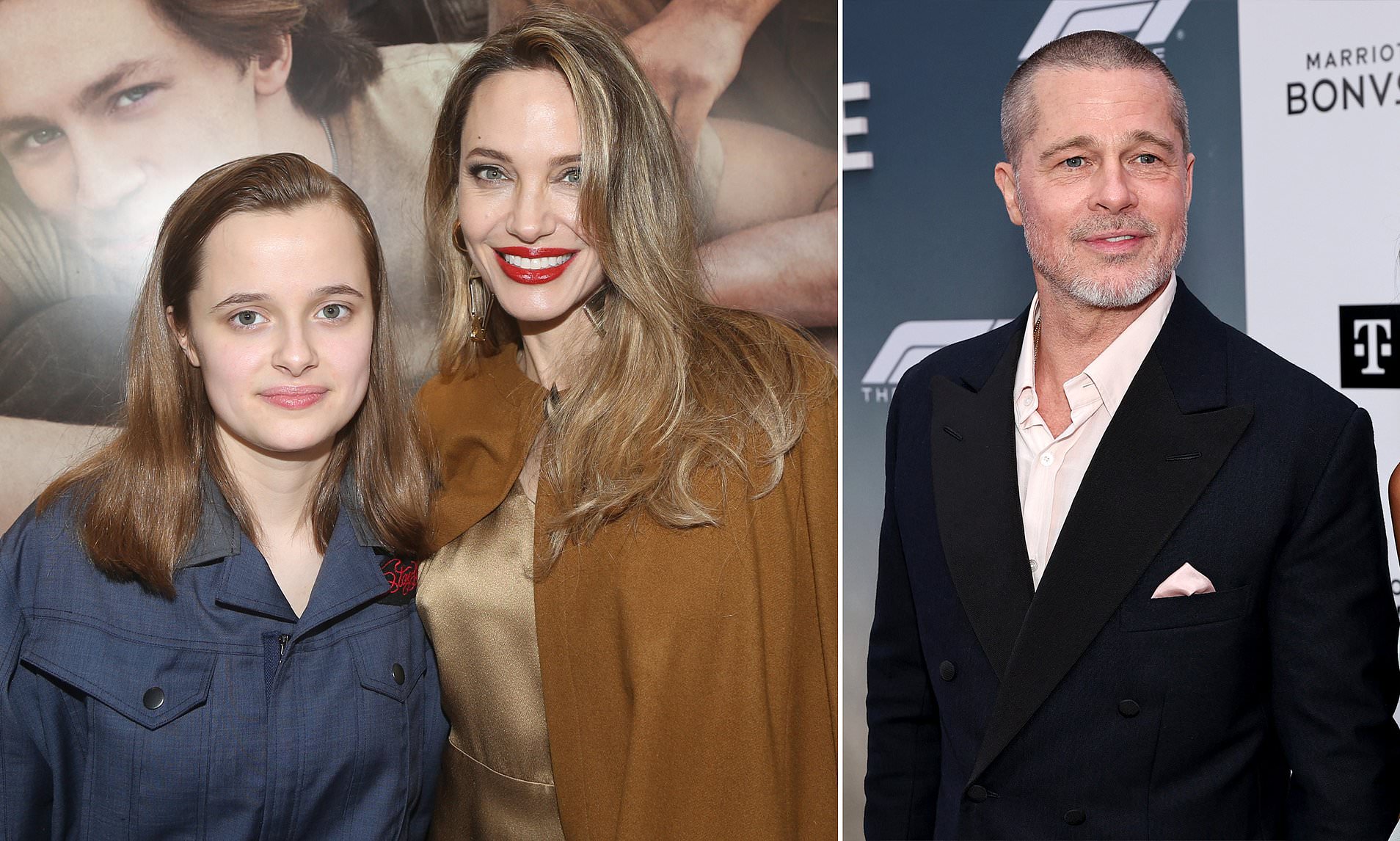 Brad Pitt's daughter Vivienne, 18, files to DROP his last name