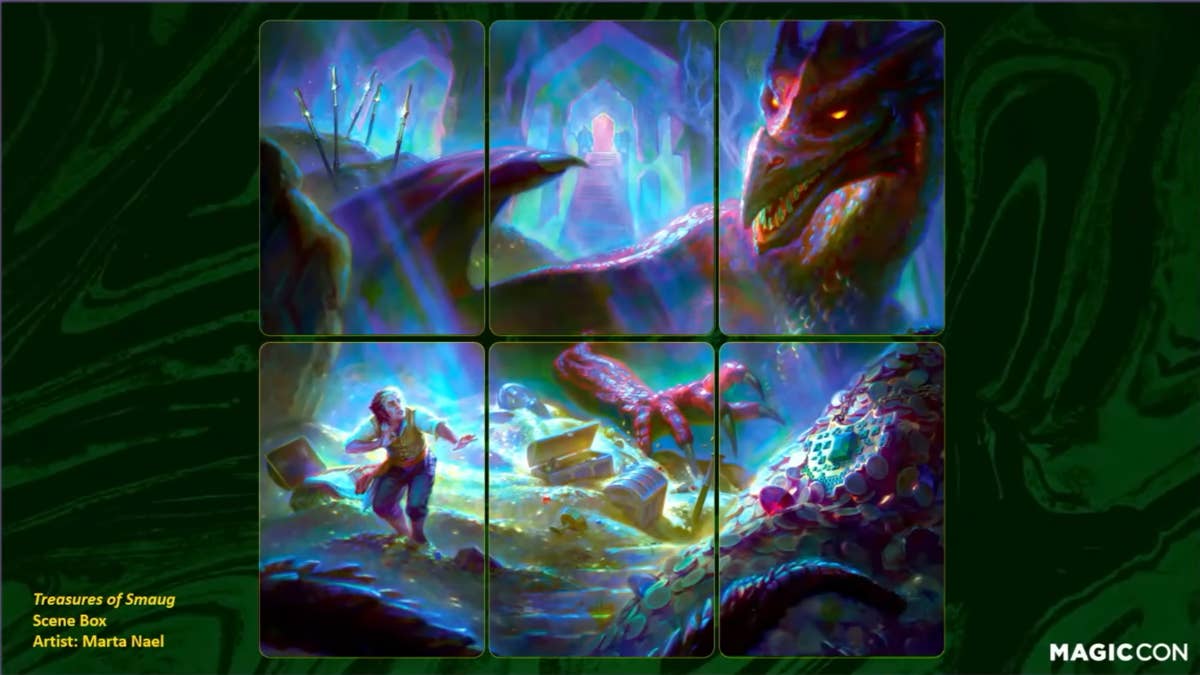 What's Inside Magic: The Gathering's The Hobbit Scene Boxes?