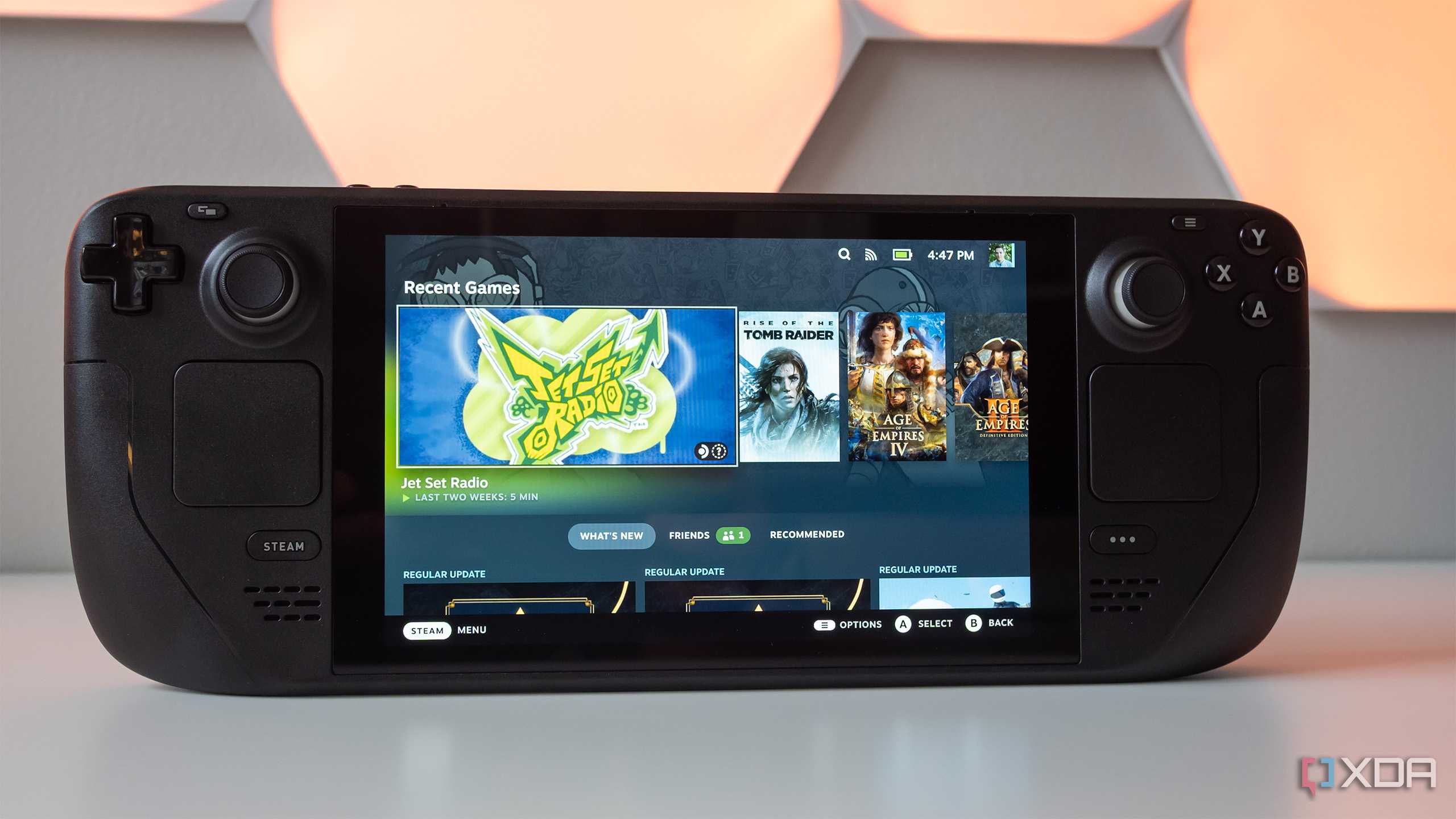 The Steam Deck LCD