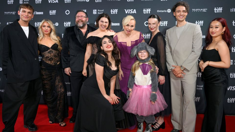 Cast and crew at the premiere of