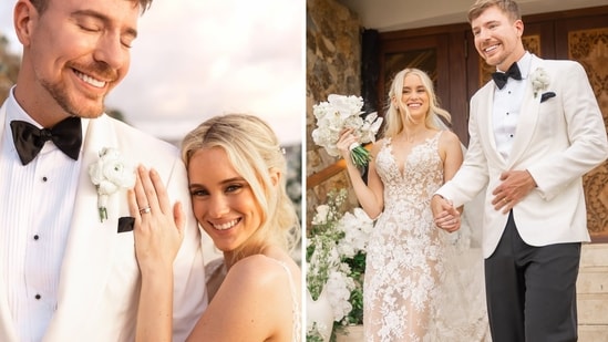 MrBeast gets married to Thea Booysen, shares first pics from wedding: 'I found MrsBeast ❤️❤️❤️'