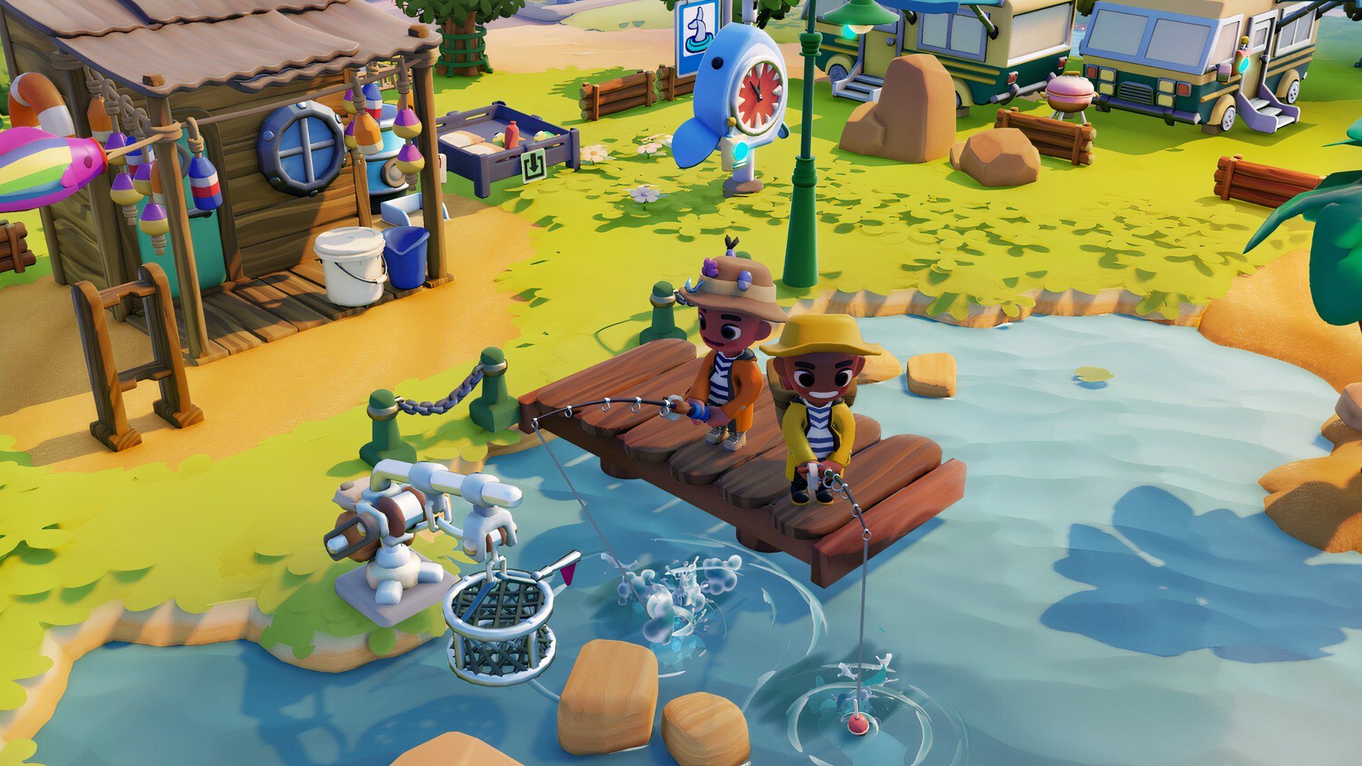 New co-op life sim game launches to strong, 81% very positive reviews