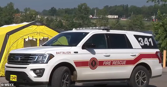 The Sheriff said that two women were later found but were pronounced dead at a hospital. The bodies of three men were found on Monday