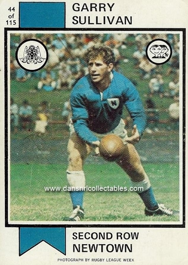 On Wednesday a Melbourne court heard that the former Newtown star (pictured during his playing days) has coronary artery disease, mouth cancer and coeliac disease