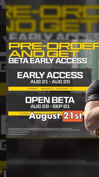 MW4 beta dates, Nintendo Switch beta/pre order, camo bonuses & more ...