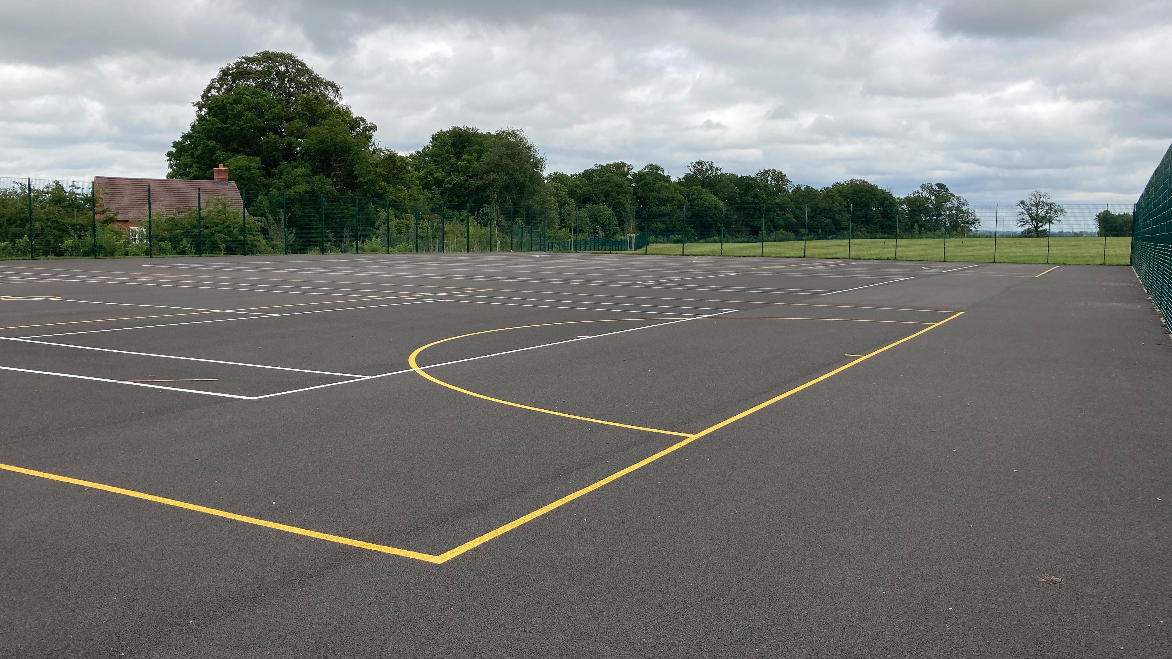 All-weather sports courts are just some of the facilities that remain out of action