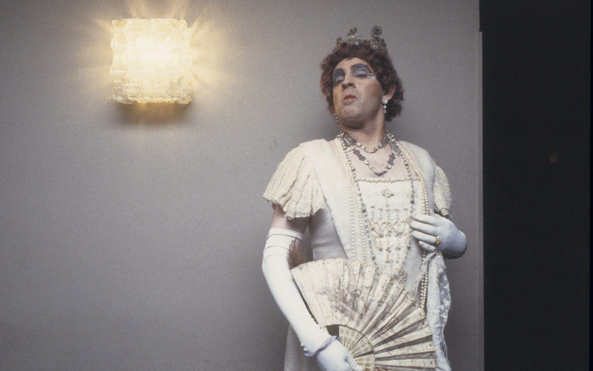 Michael Aspinall in 1981: 'I am the only prima donna to visit Australia who shaved in the plane on the way'