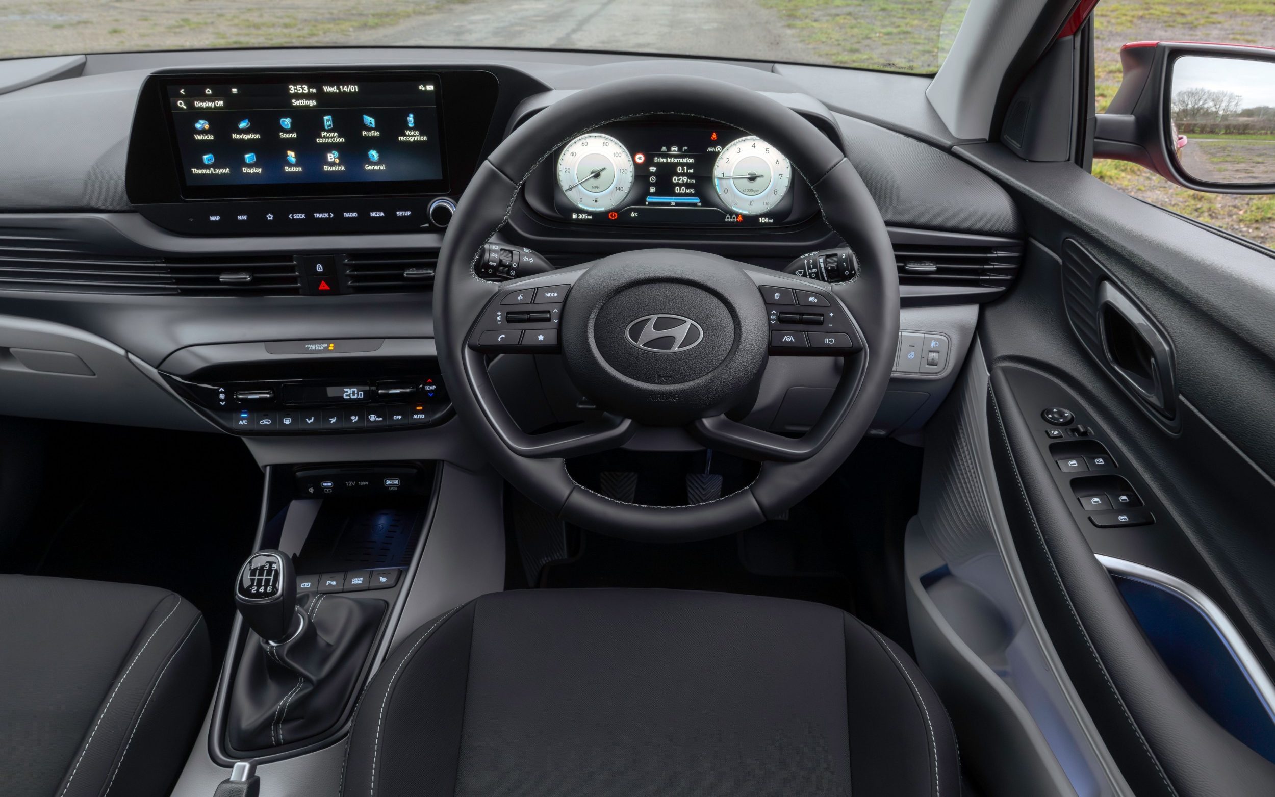 Heated steering wheel