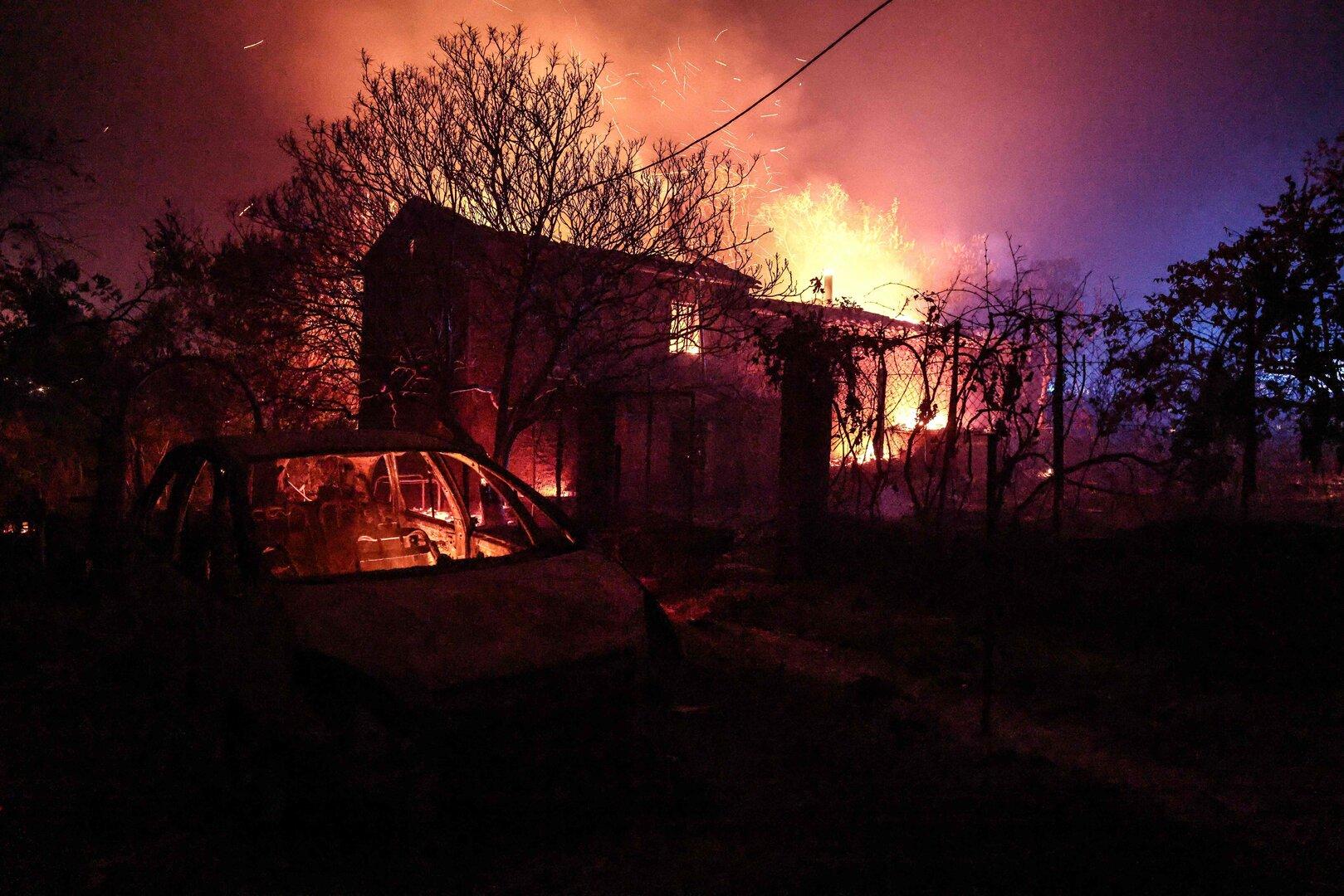 Waldbrand in Südfrankreich: Hunderte Menschen mussten fliehen