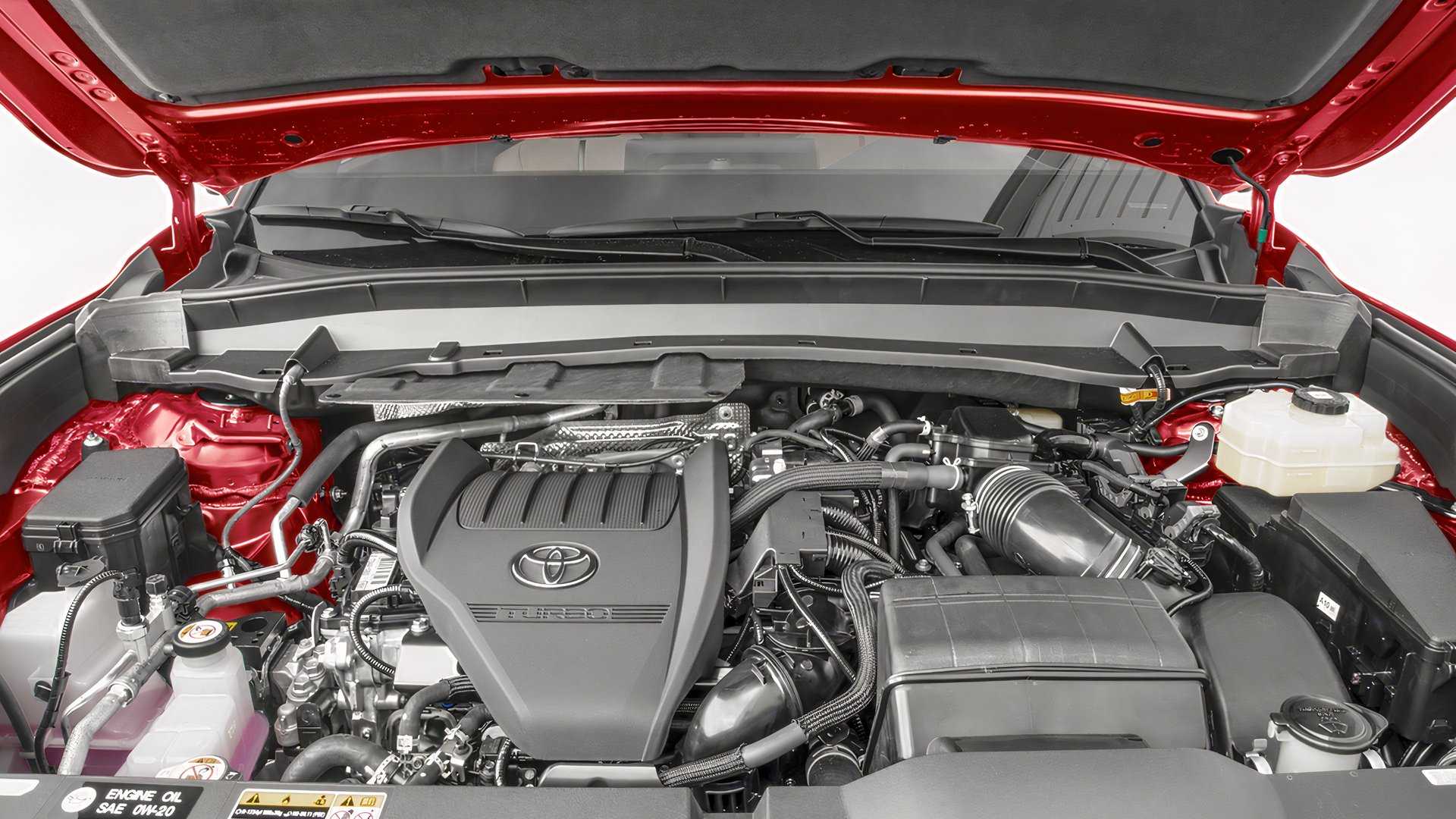 2026 Toyota Grand Highlander Hybrid Max Engine close-up