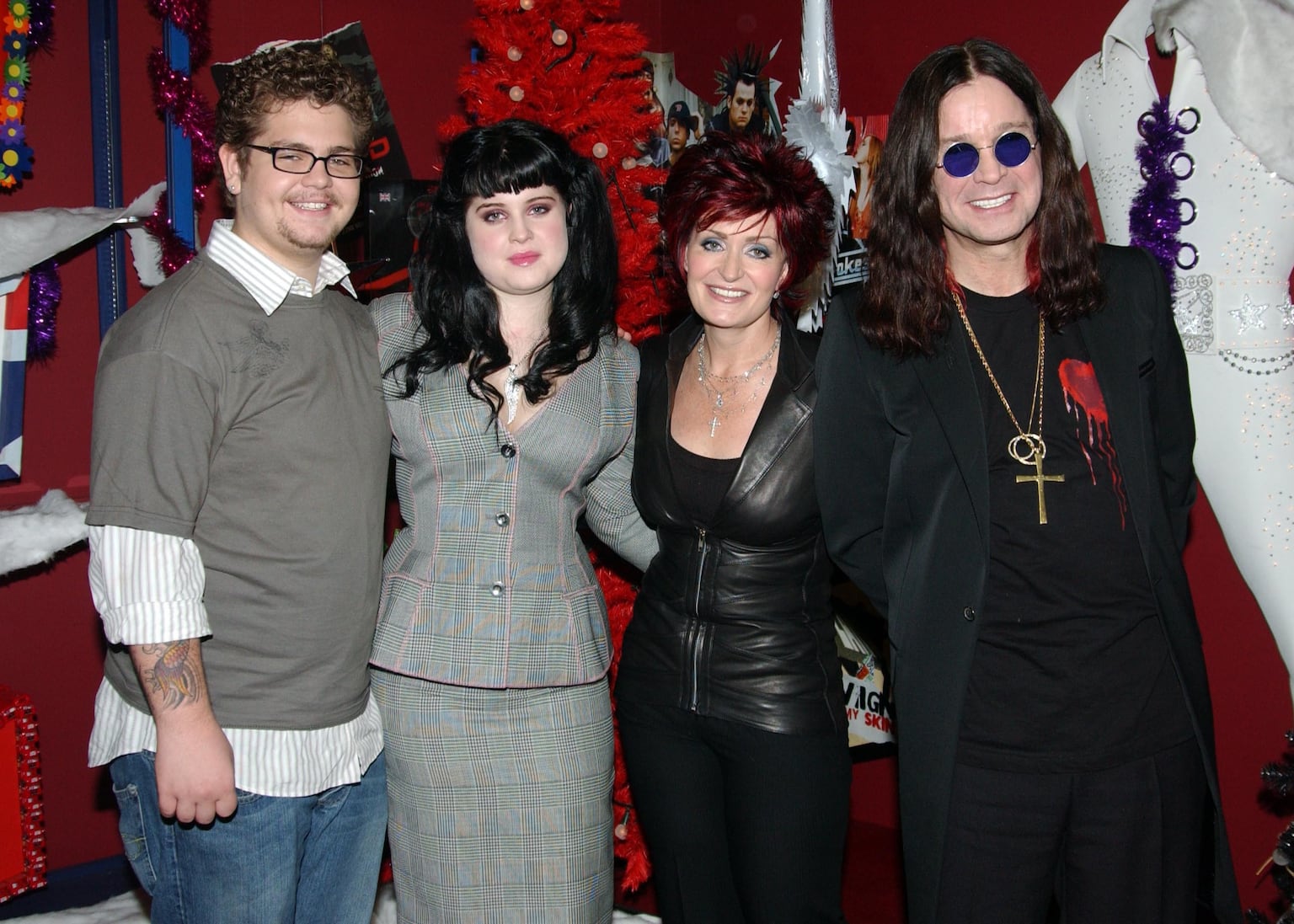 Jack, Kelly, Sharon and Ozzy Osbourne achieved a new level of fame with The Osbournes show
