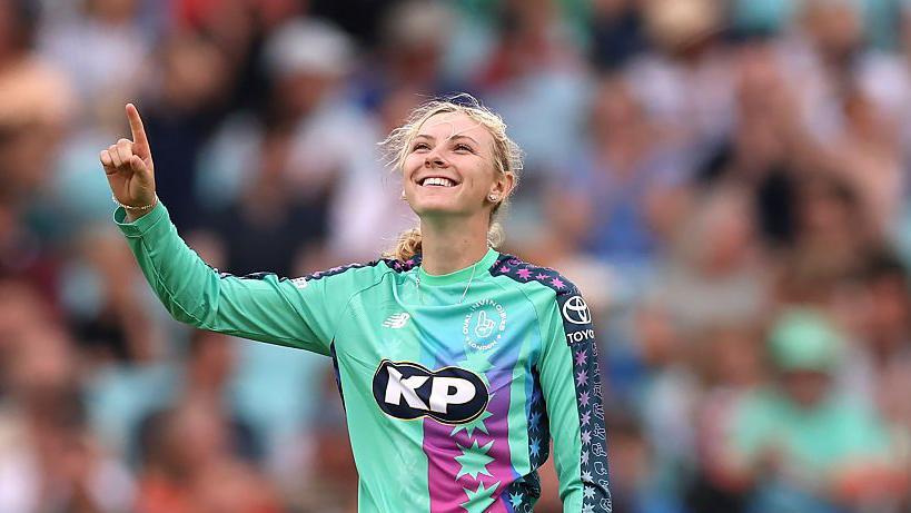 Sophia Smale took eight wickets on her debut season in the Hundred for Oval Invincibles, the side's joint-leading wicket-taker
