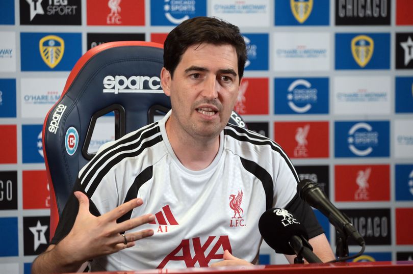 Andoni Iraola has spoken to the press during Liverpool's pre-season tour in Chicago
