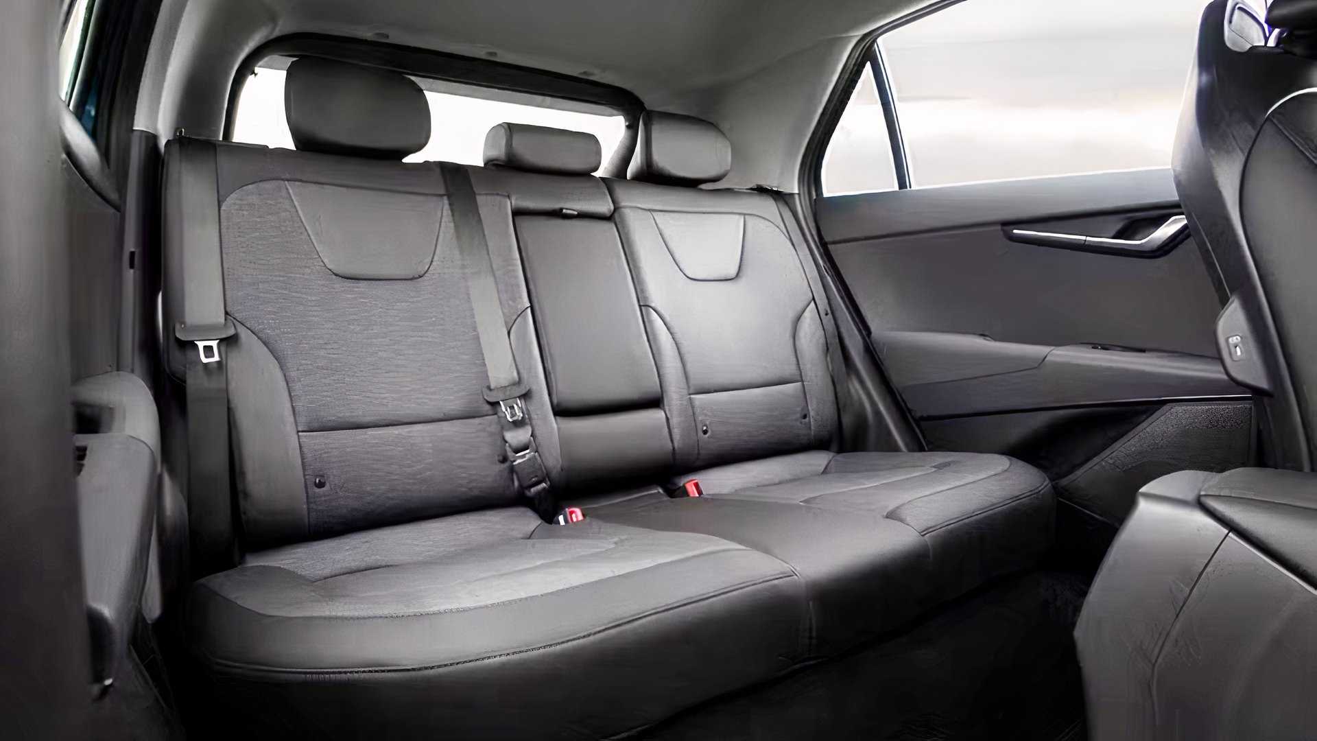2026 Kia Niro Hybrid interior shot showing rear seats