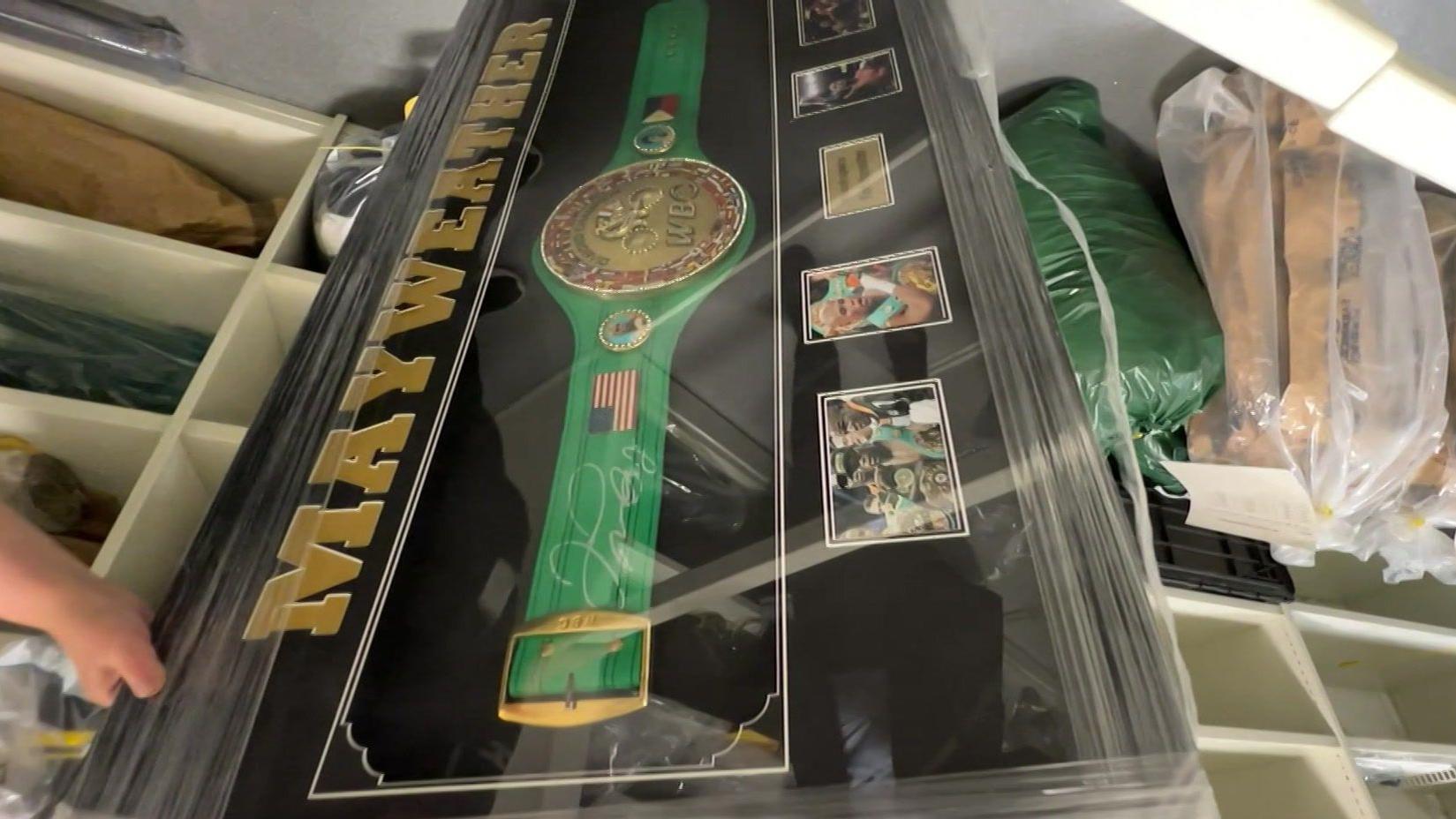 The items have all been subject to separate court hearings so they could be confiscated