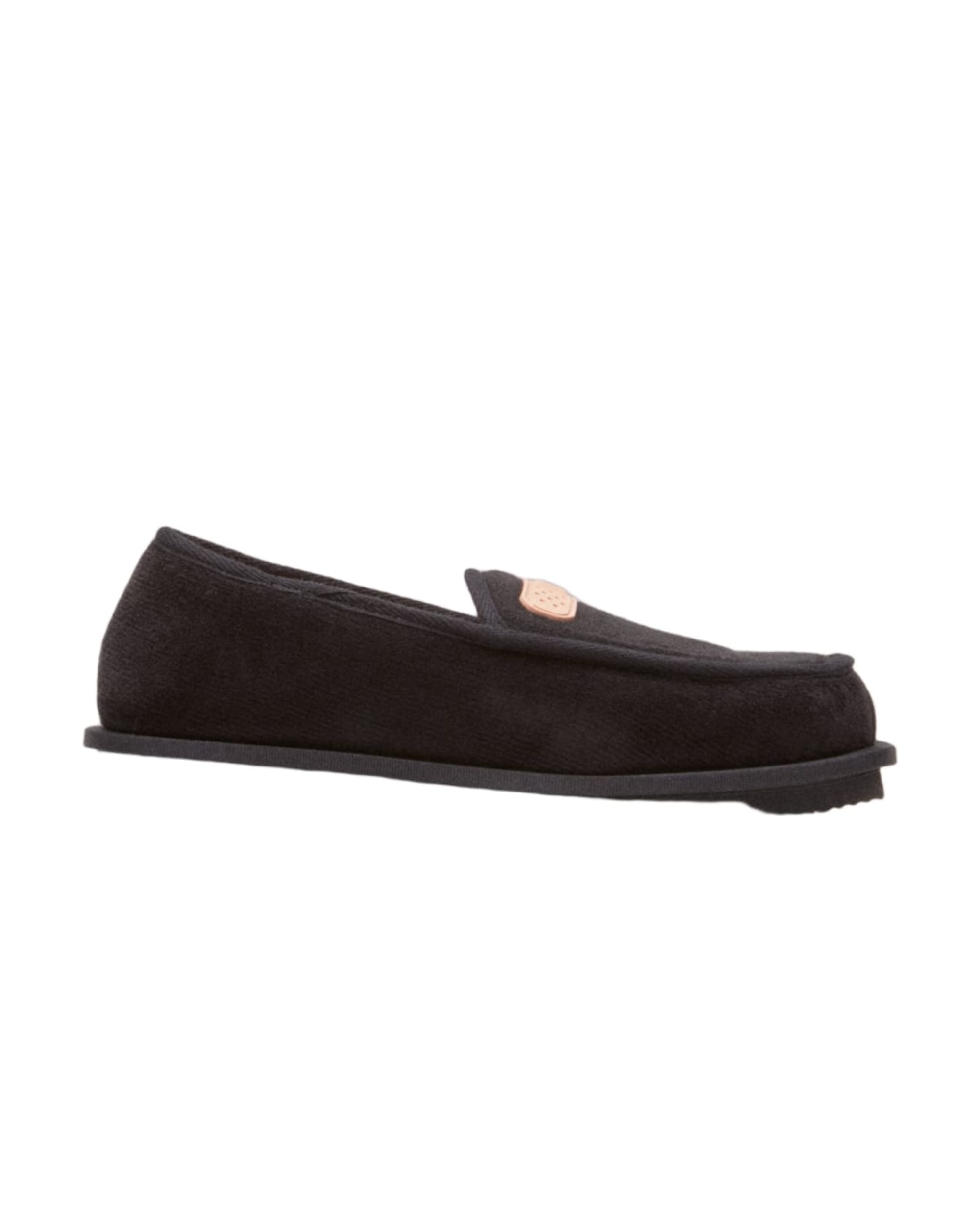 CASA VELVET SLIPPERS - BLACK