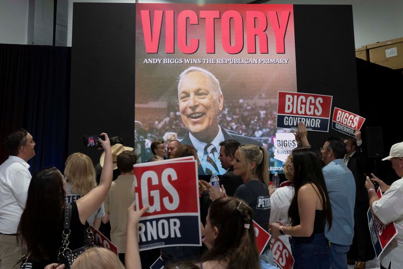Trump-backed candidates win closely watched Arizona primary races