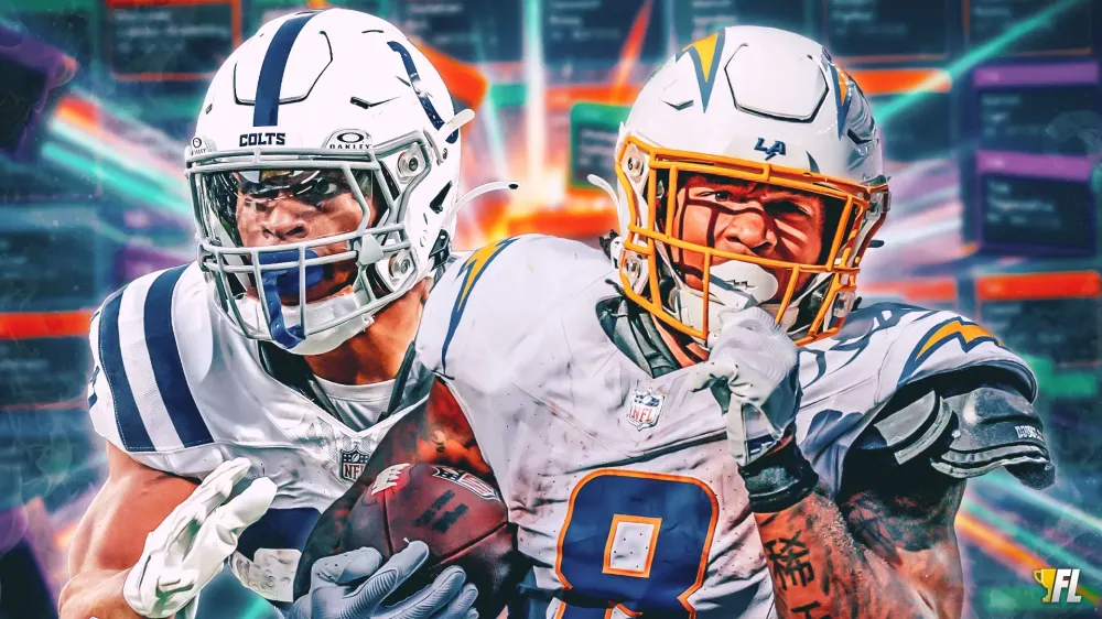 RB-RB fantasy football draft strategy: Build around Jonathan Taylor-Omarion Hampton start