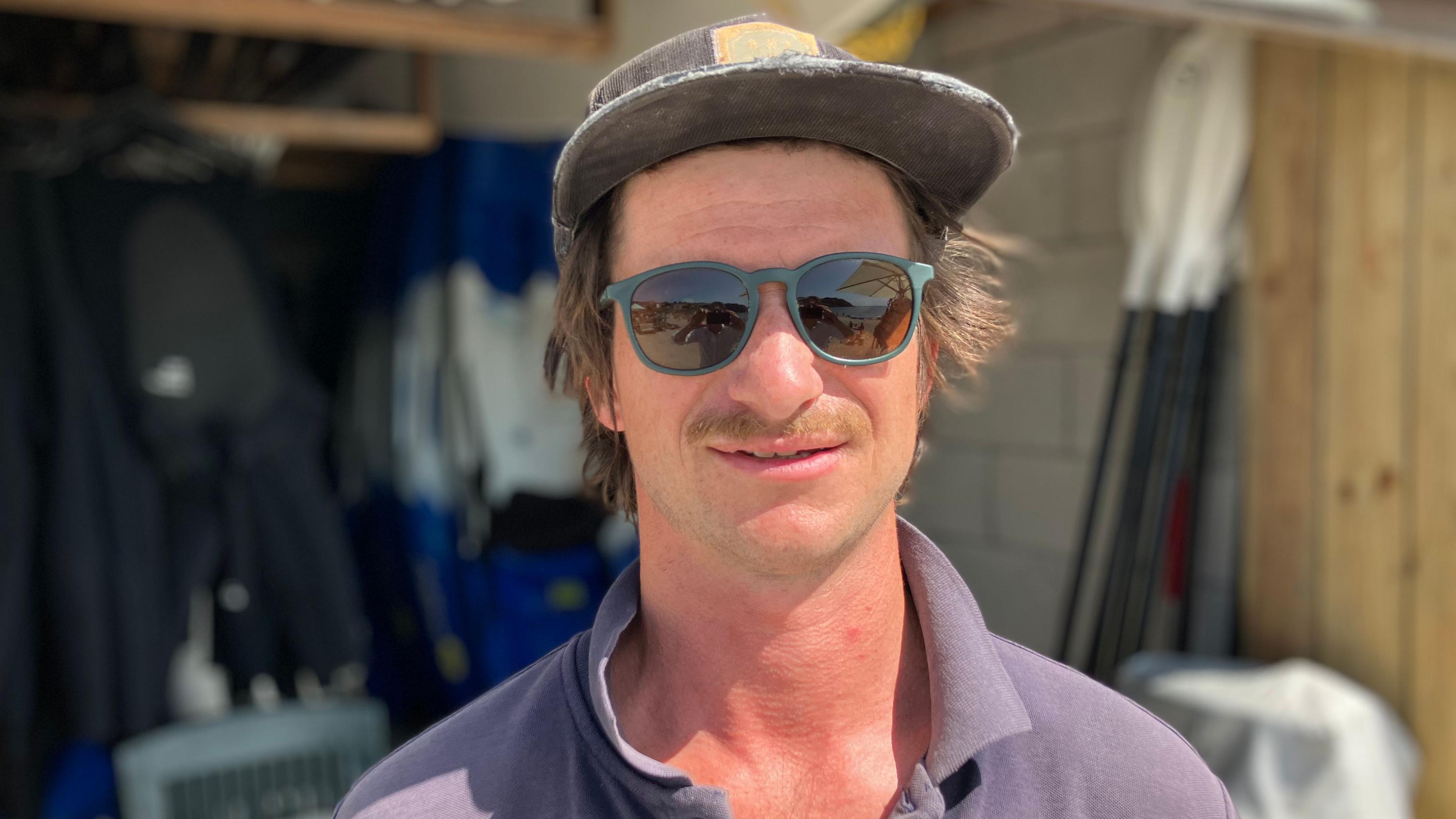 "I'm optimistic for the summer" said Tom Payne of Swanpool Kayak Hire