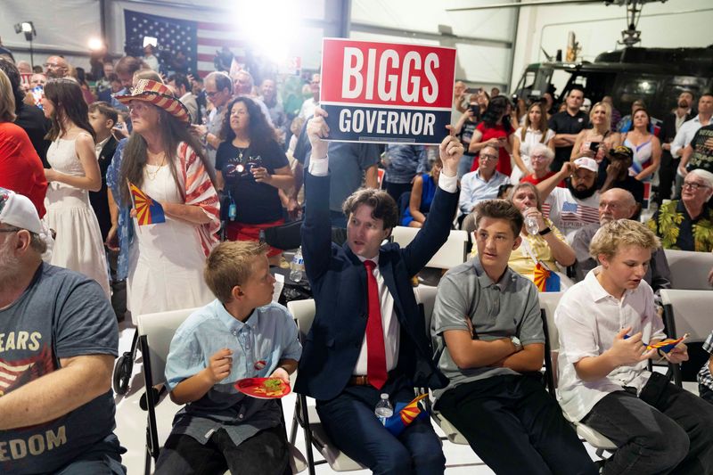 Trump-backed candidates win closely watched Arizona primary races