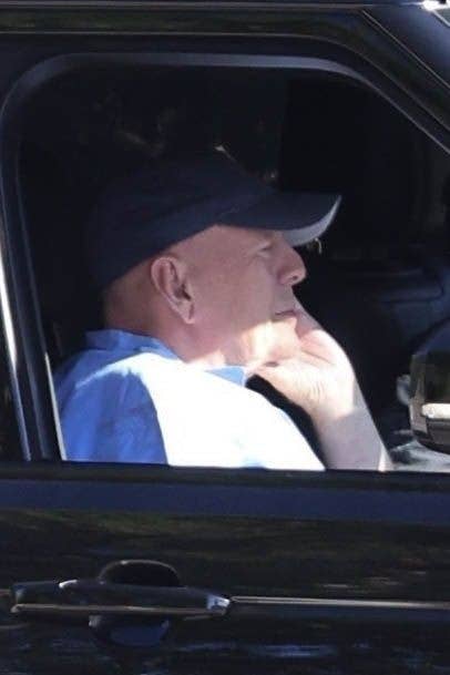 bruce willis drive LA
