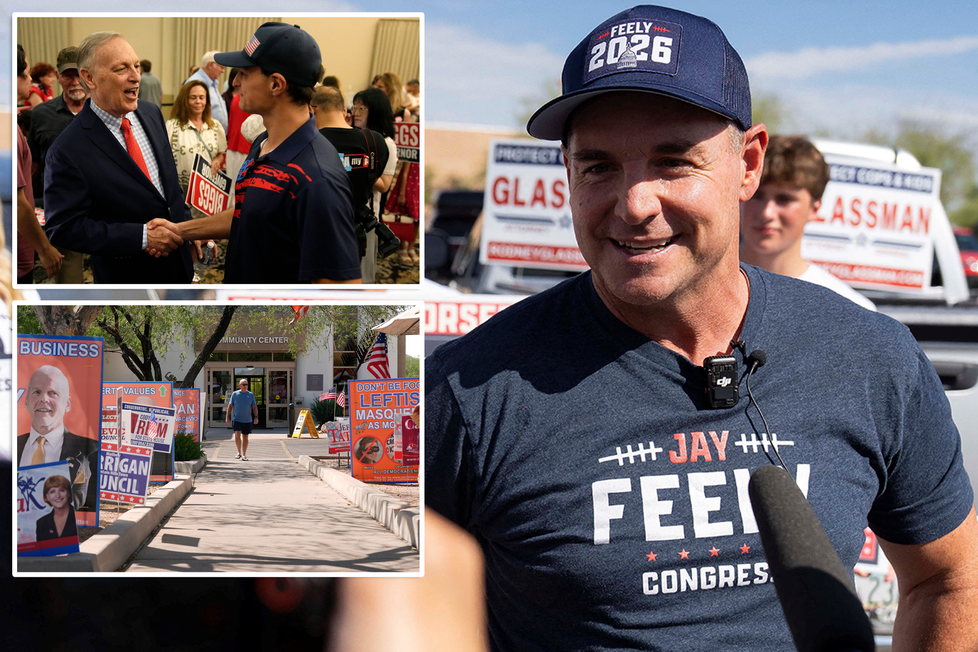 Trump-backed candidates, including ex-Giants, Jets kicker Jay Feely, easily win Arizona primaries — socialist House hopeful gets smoked