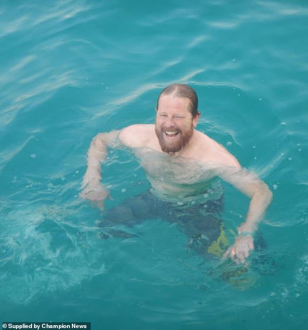 Mr Botha hit his face and skull on the bottom of the pool while using a 'FlowRider' surf simulator at the Retallack spa resort