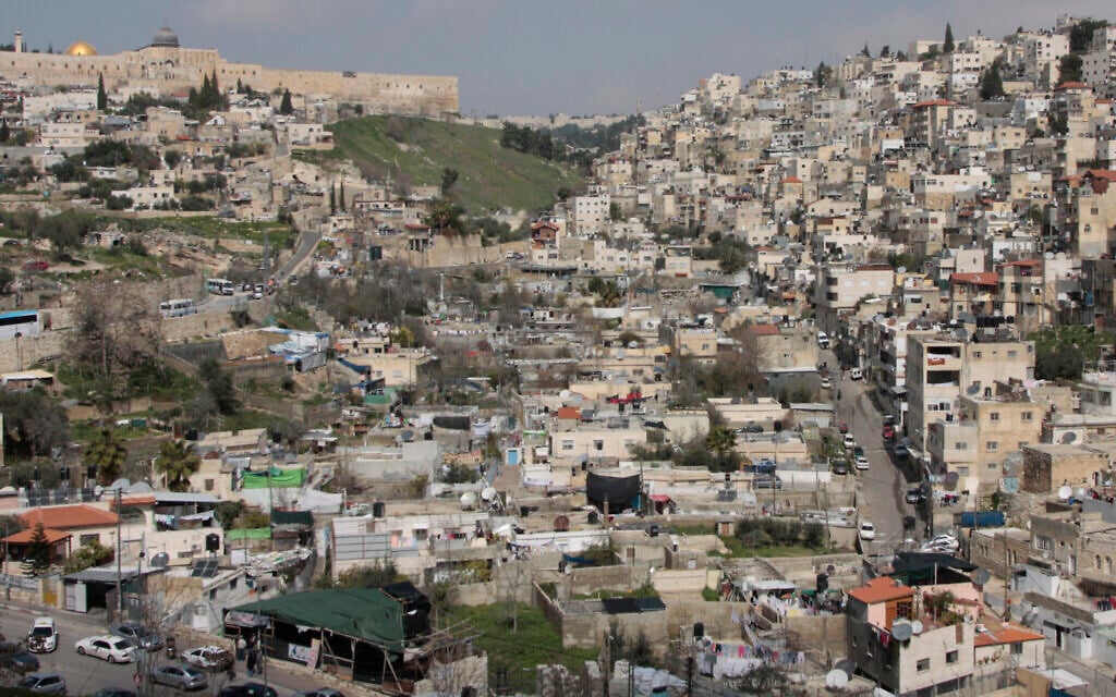 The neighborhood of al-Bustan in the village of Silwan, March 2, 2010 (Muammar Awad / Flash 90)