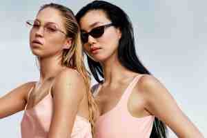 Alo's debut Japanese made eyewear campaign.