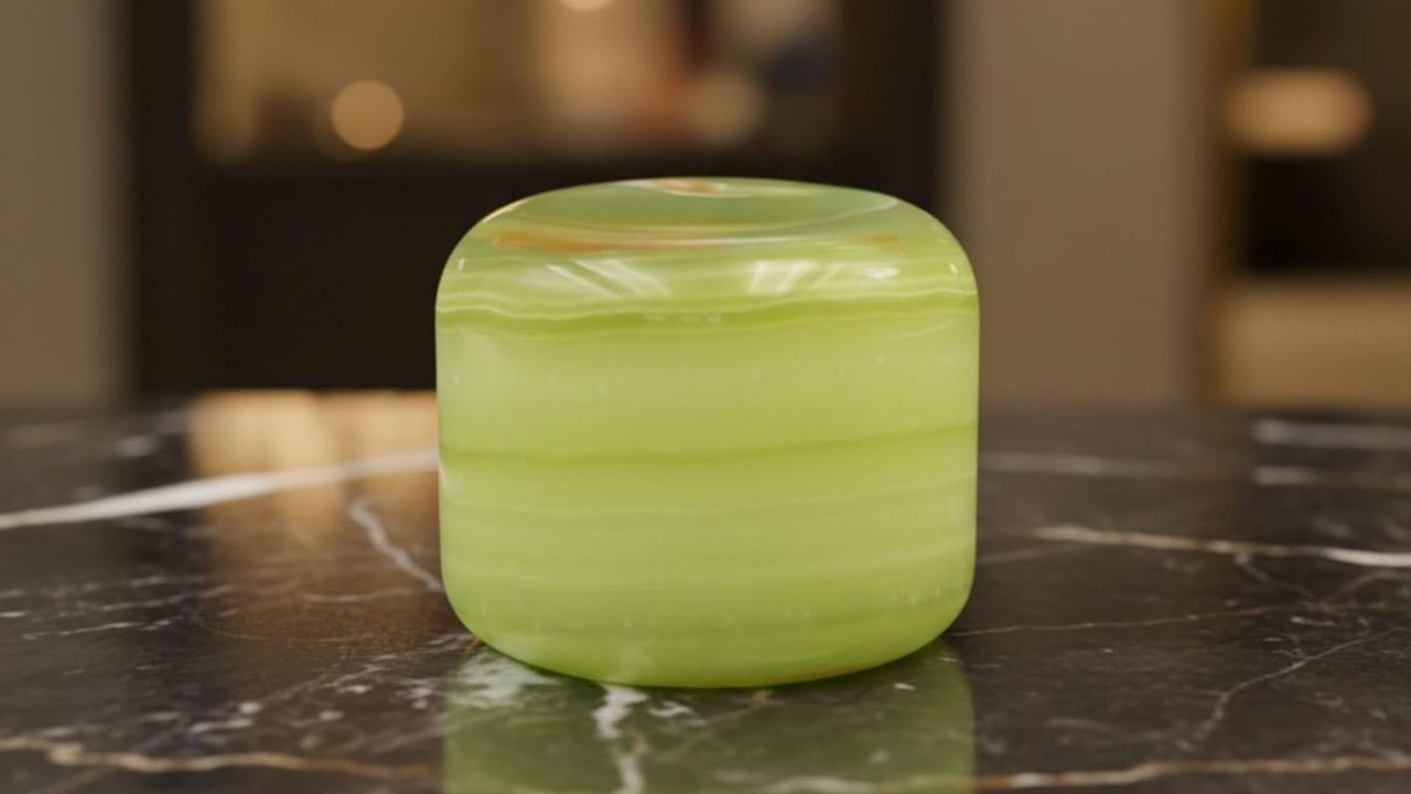 This marble touch lamp from Amazon looks like a designer buy — it'll give any shelf a soft glow up