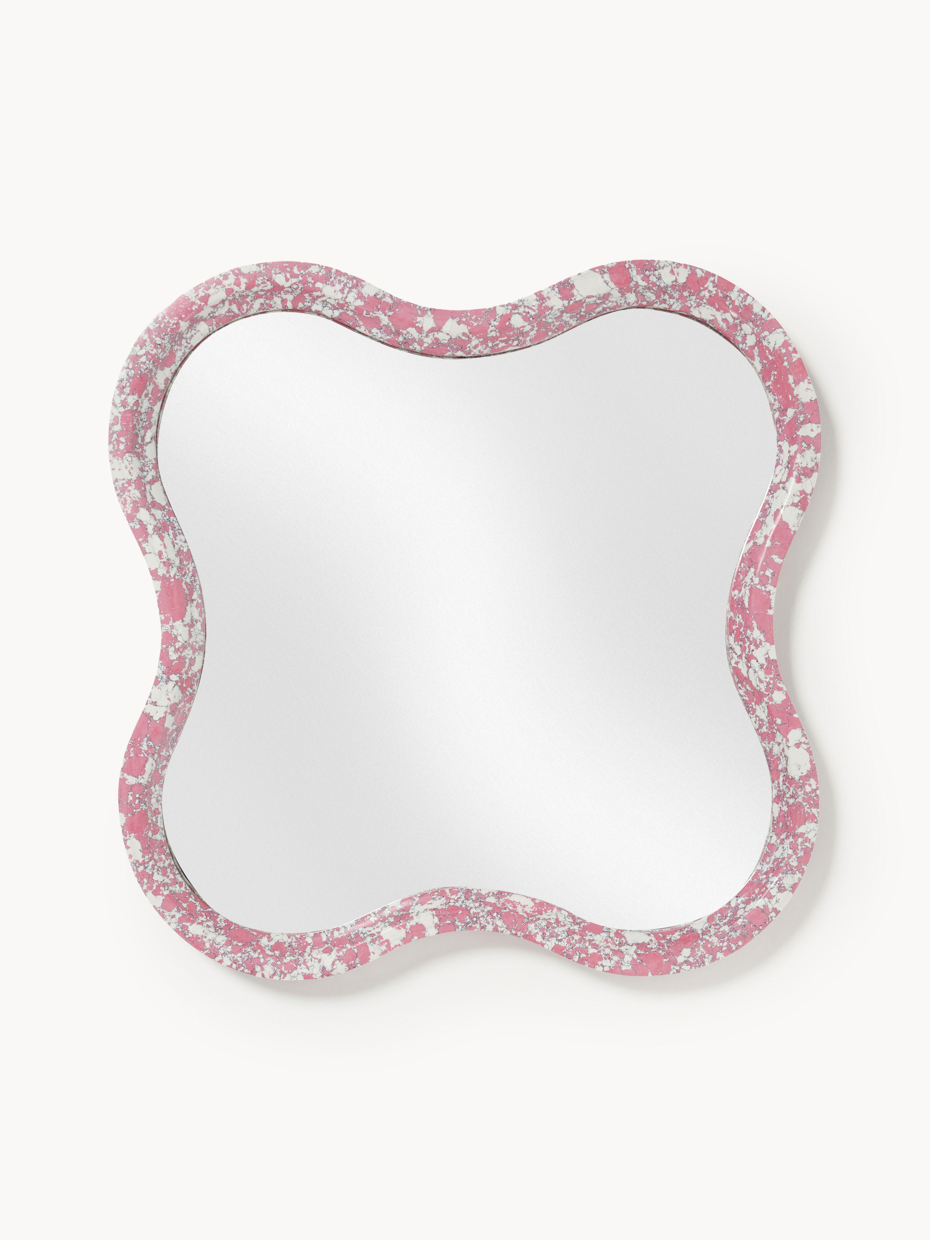 Wall Mirror Elara With Engineered Marble Frame