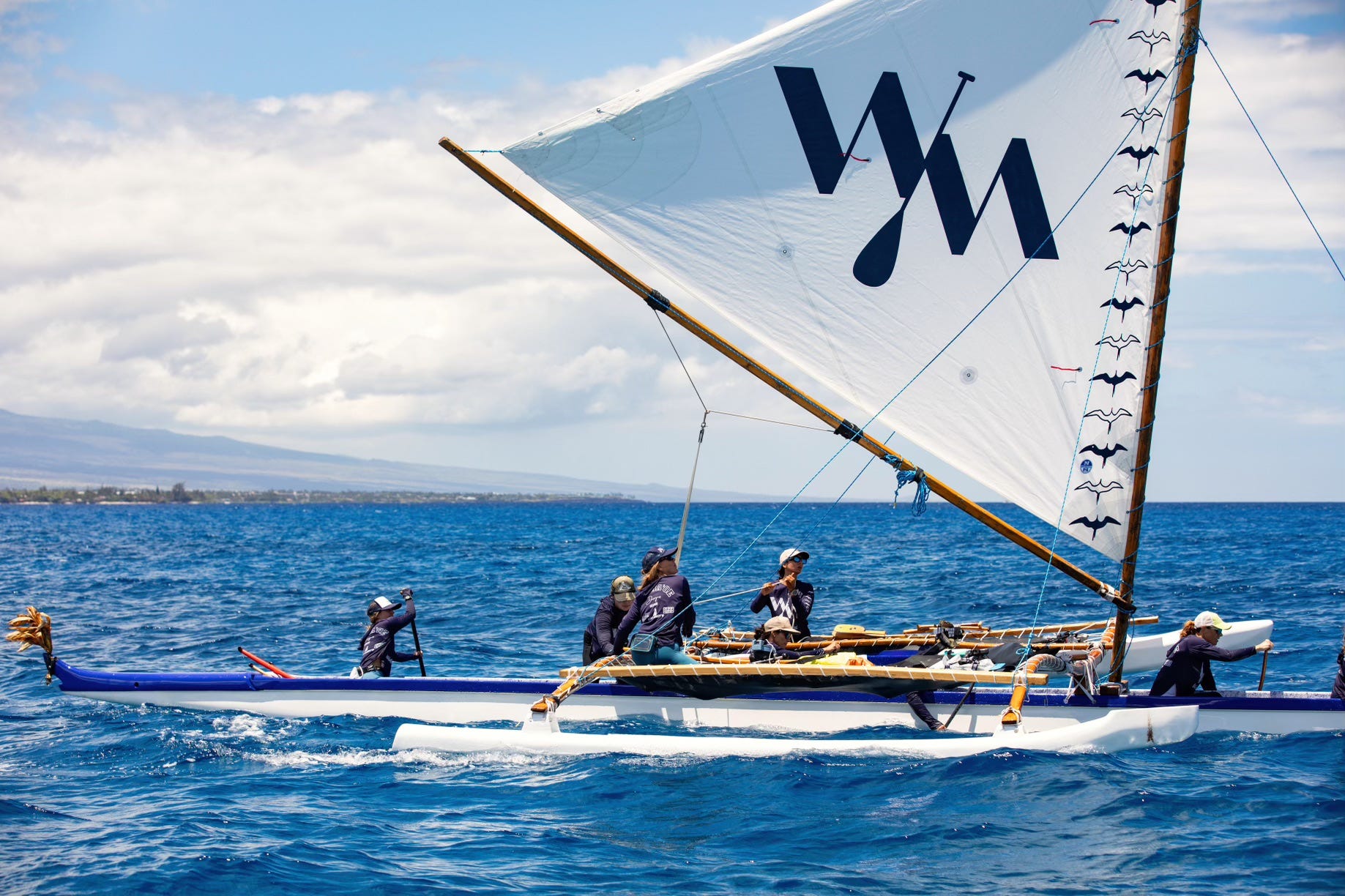 Once a year, Maui travelers can skim the water like a bird