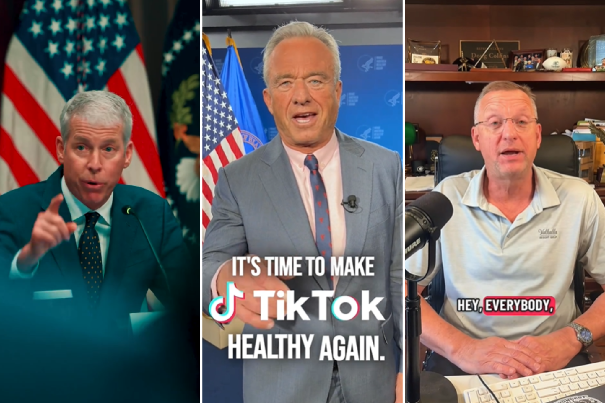 Trump cabinet TikTok announcement features song they've been sued over