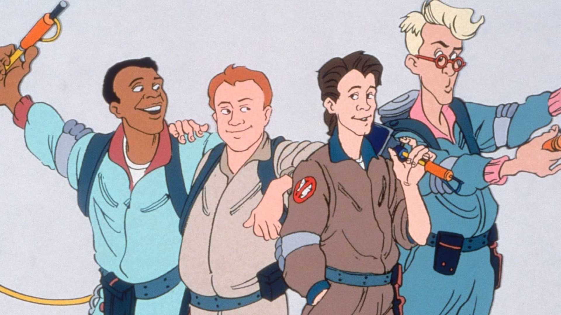 The core four in the The Real Ghostbusters animated series