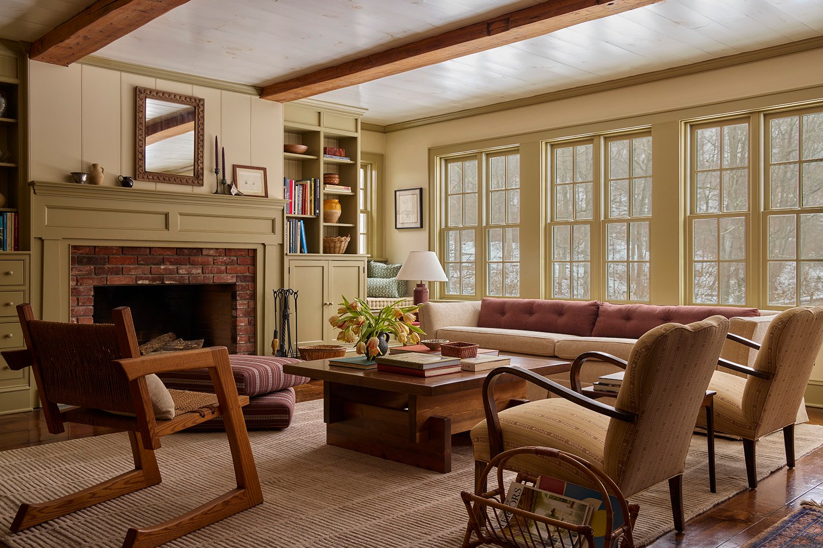 Before & After: Auction Wins and Vintage Hardware Aged This Connecticut Home in the Right Way