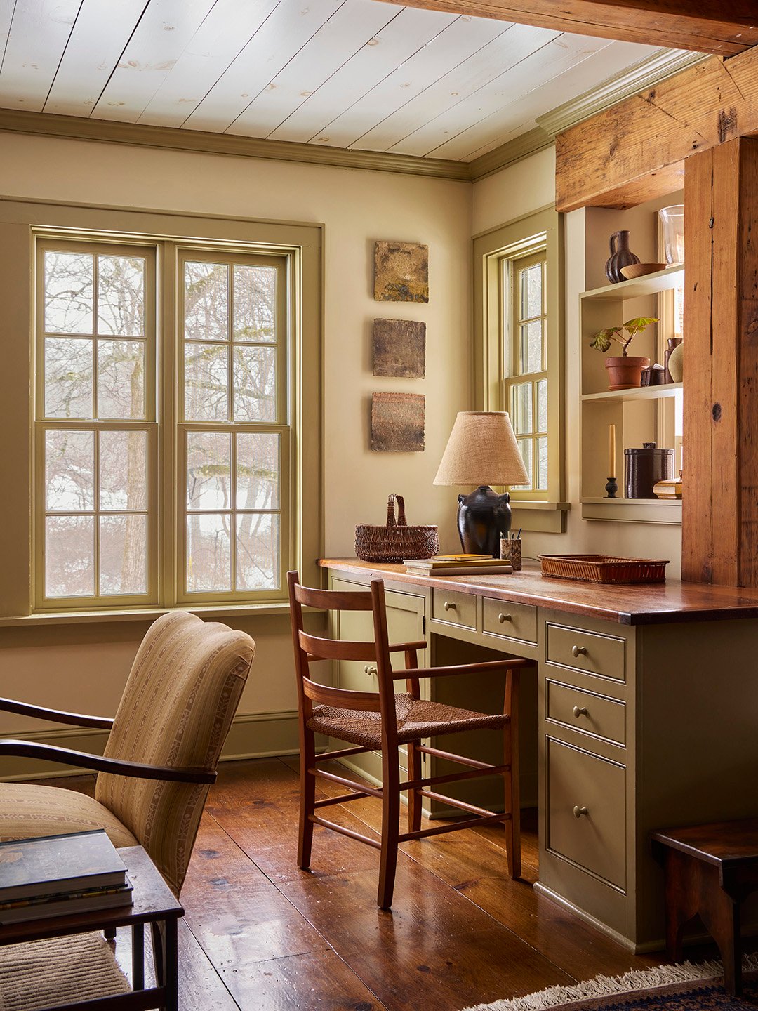 Before & After: Auction Wins and Vintage Hardware Aged This Connecticut Home in the Right Way