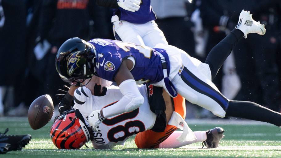 Baltimore Ravens safety Malaki Starks