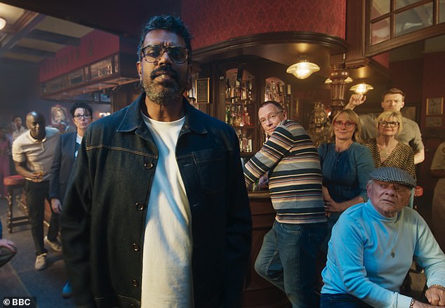 Sir David Jason appeared in the BBC's controversial new TV licence advert, despite making barbs about the broadcaster (David pictured bottom right)