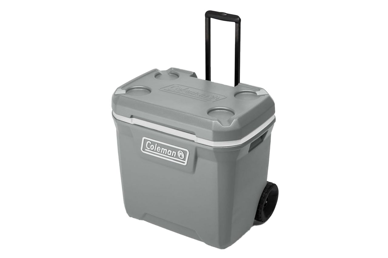 Coleman Classic Series Insulated Portable Rolling Cooler with Wheels