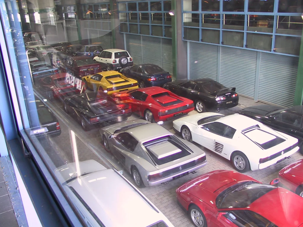 The Sultan of Brunei has probably the largest supercar collection in the world