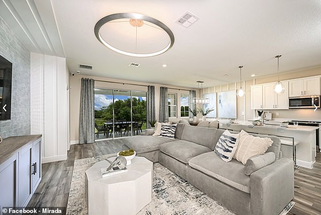 Rather than relying on a single builder, the community features homes from several major builders