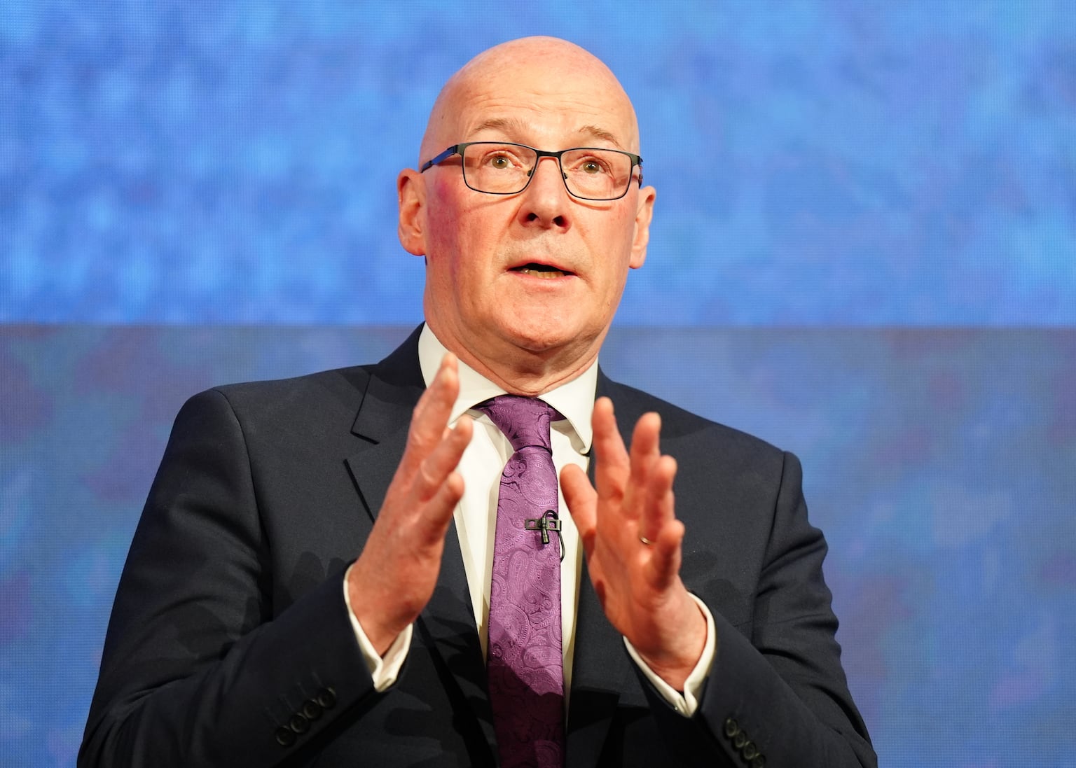 First Minister John Swinney said he had had a ‘very constructive’ first conversation with the new Prime Minister.