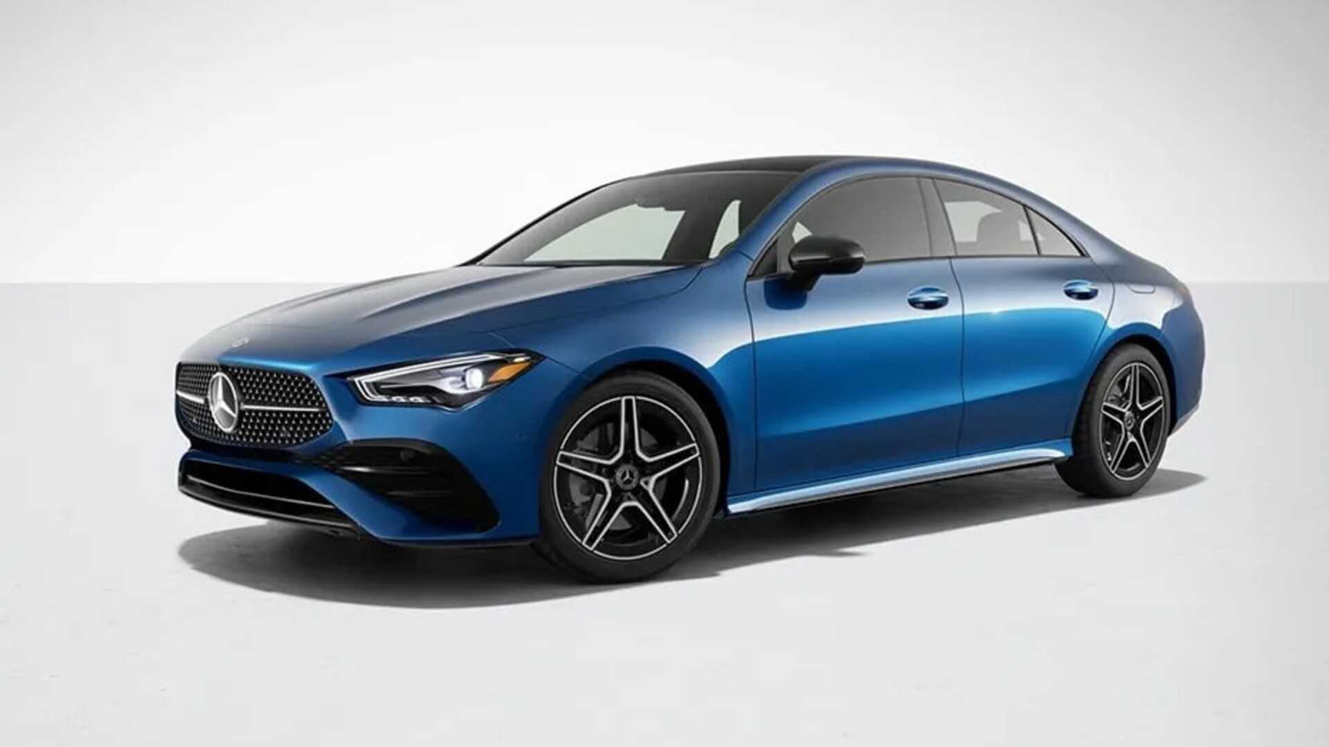 2024 Mercedes-Benz CLA250 in a studio