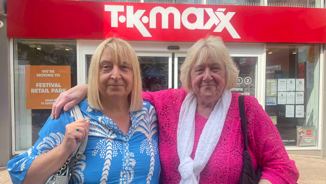 Maria Walley (left, pictured with Tonia Edwards) said now she had 